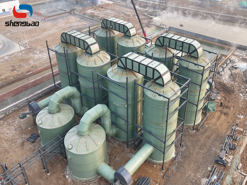 海化集團4套φ9.5米的海水提溴設備